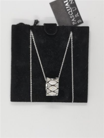 Collana Pasquale Bruni Donna in Oro bianco Diamante 12070B1080086 - 12070B1080086